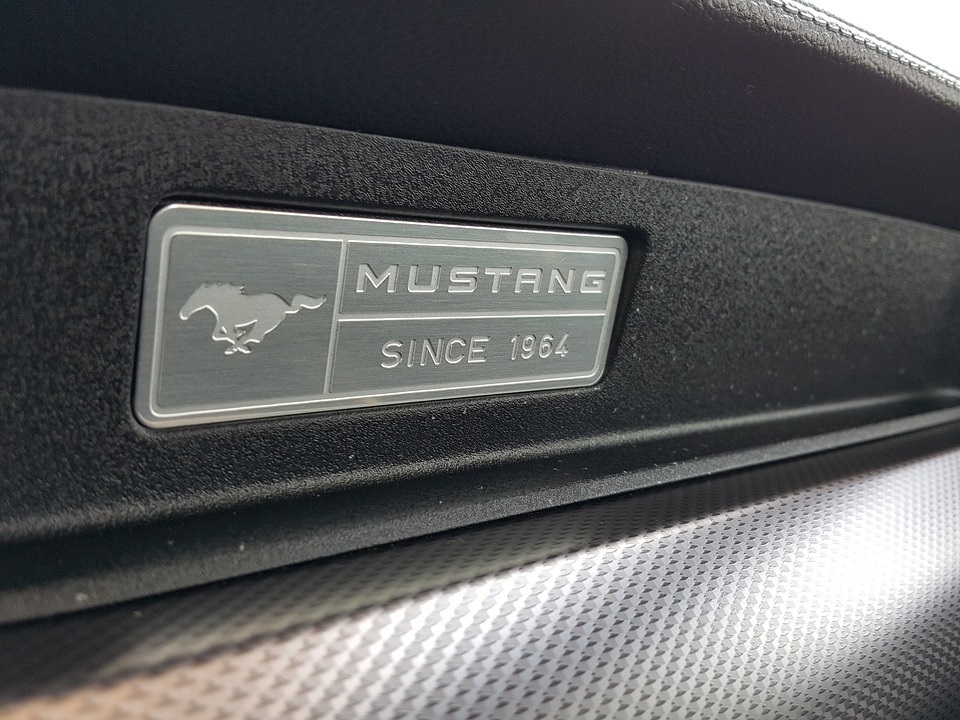 mustang since 1964 badge