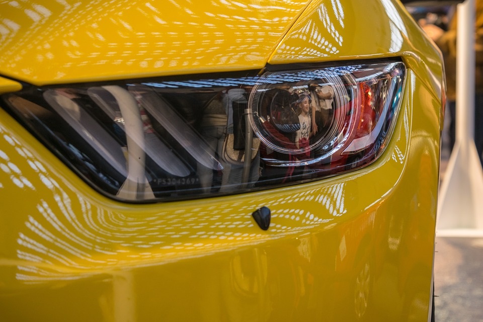 mustang headlight