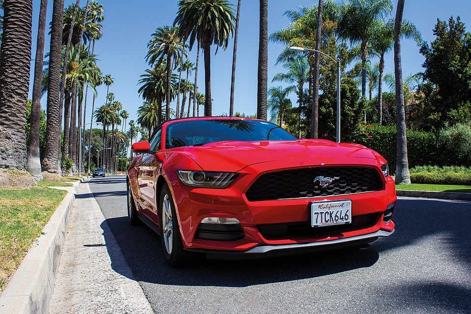 mustang rental los angeles